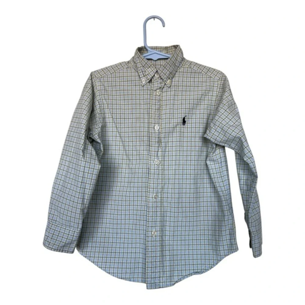 Bundle of 3 Boys Shirts Ralph Lauren & Kenneth Cole Button Down Shirt Size 5